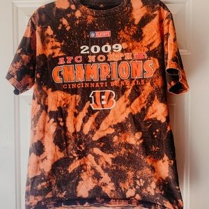 ✰CINCINNATI BENGALS BLEACH DYED T-SHIRT✰